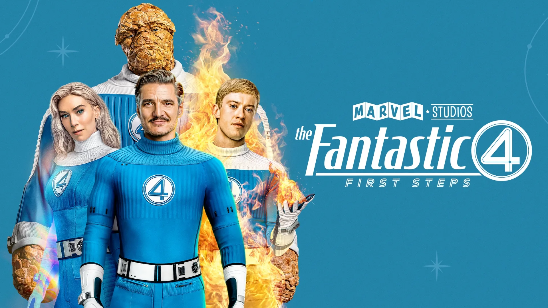 Marvel Studios’ The Fantastic Four: First Steps poster cover  