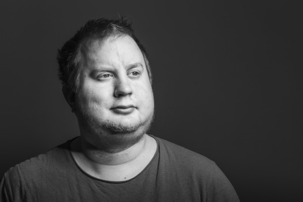 Greyscale portrait of Juhis